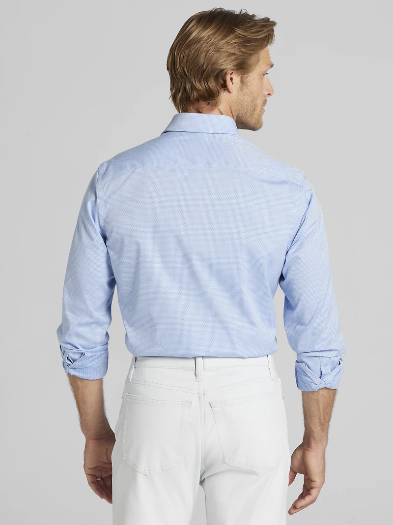 Slim Fit Diamond Dress Shirt
