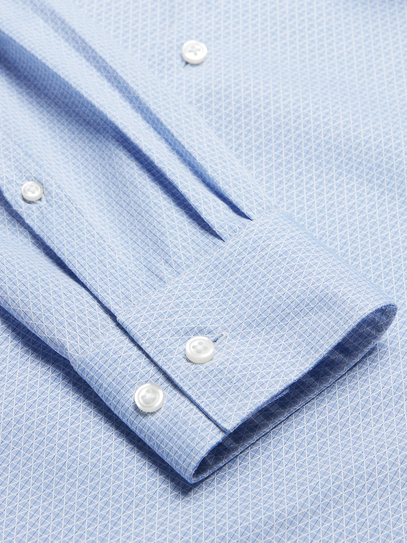 Slim Fit Diamond Dress Shirt