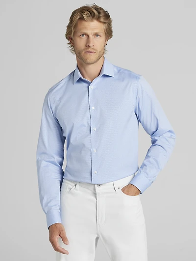 Slim Fit Diamond Dress Shirt