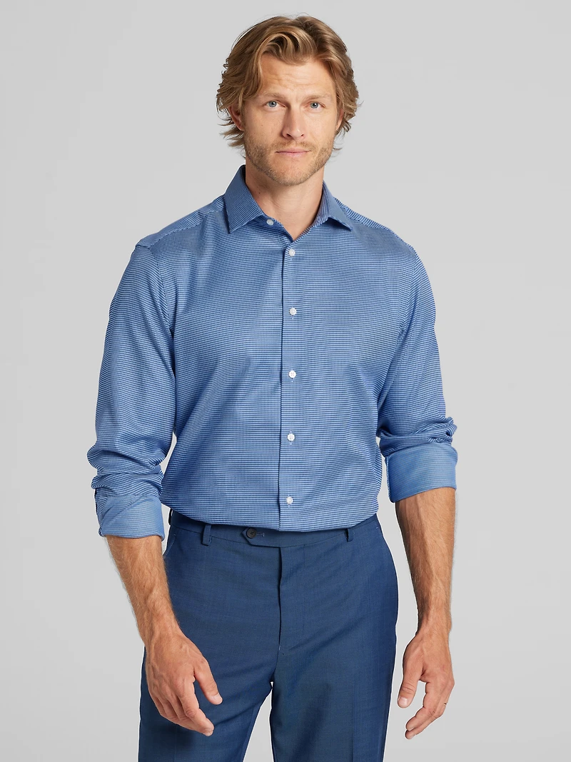 Slim Fit Neat Dress Shirt
