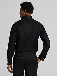Modern Fit Twill French Cuff Formal Dress Shirt