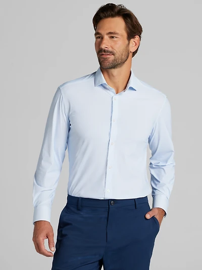 Slim Fit Stripe ChillFlex 4-Way Stretch Dress Shirt