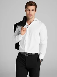 Modern Fit 4-Way Stretch Dress Shirt