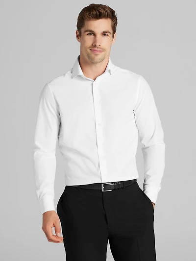 Modern Fit 4-Way Stretch Dress Shirt