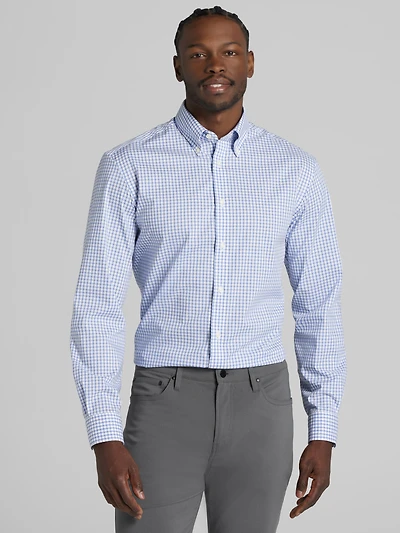Classic Fit Check Dress Shirt