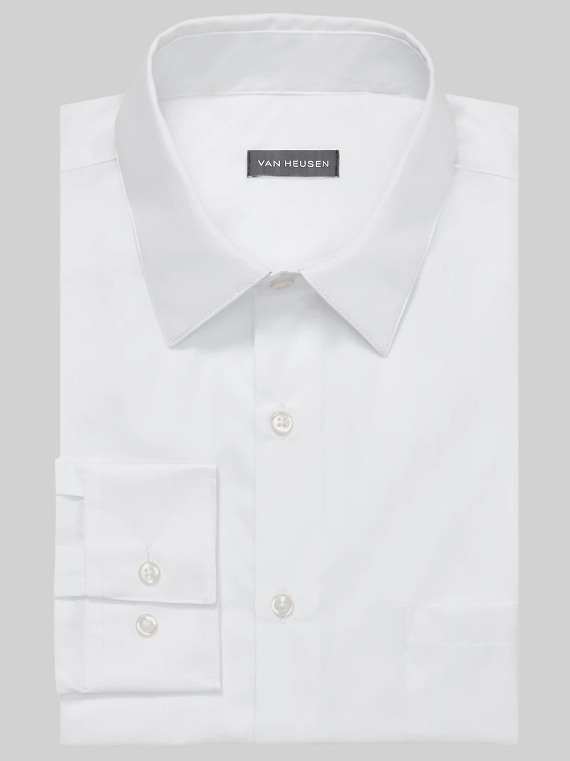 Classic Fit Poplin Wrinkle-Free Dress Shirt