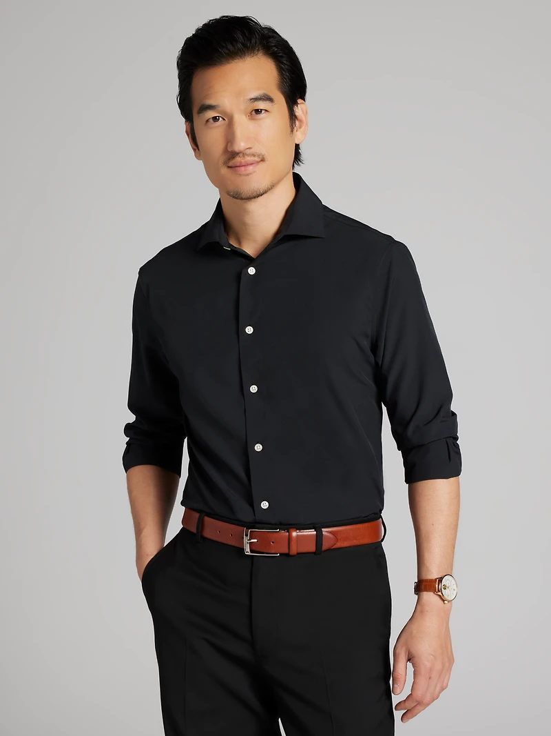 Classic Fit 4-Way Stretch Dress Shirt