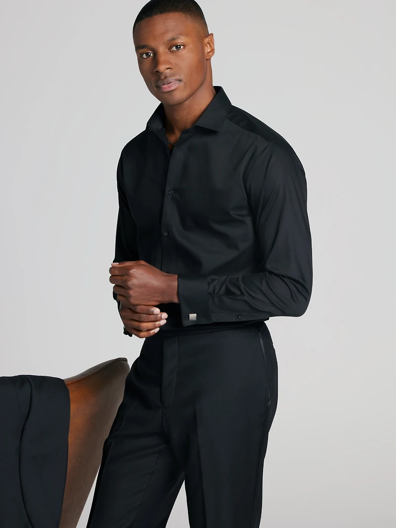 Ultimate Performance Slim Fit Spread Collar Dress Shirt