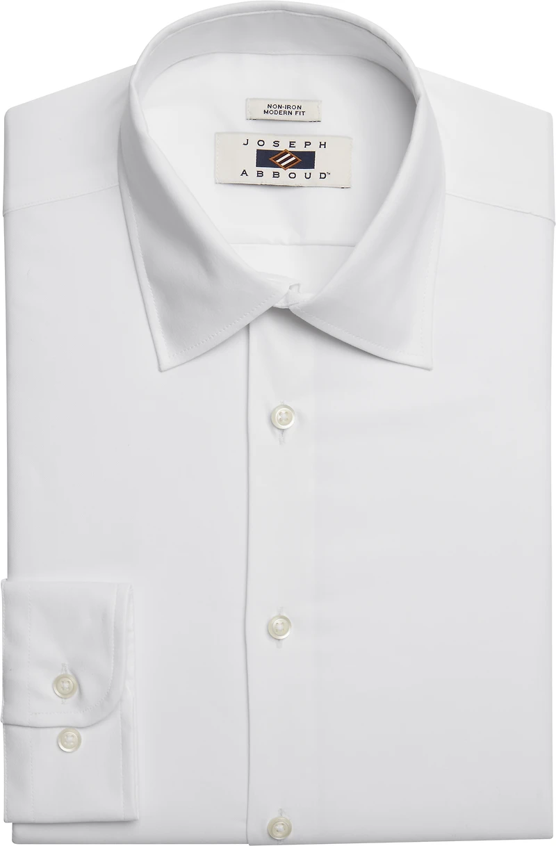 Modern Fit Performance 4-Way Stretch Dress Shirt