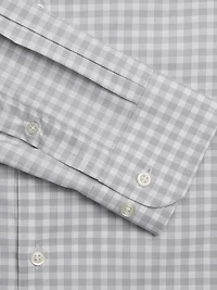 Modern Fit Performance 4-Way Stretch Gingham Dress Shirt
