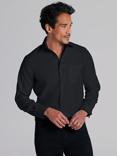 Modern Fit Queens Oxford Dress Shirt