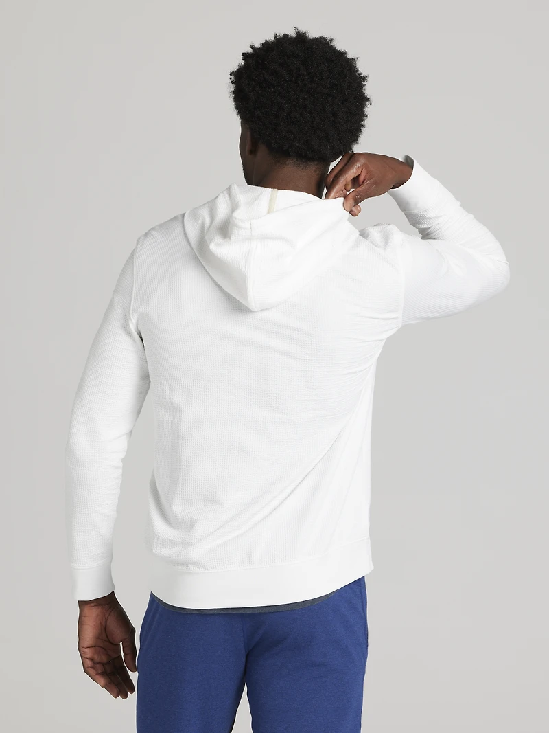 Seersucker Full Zip Hoodie