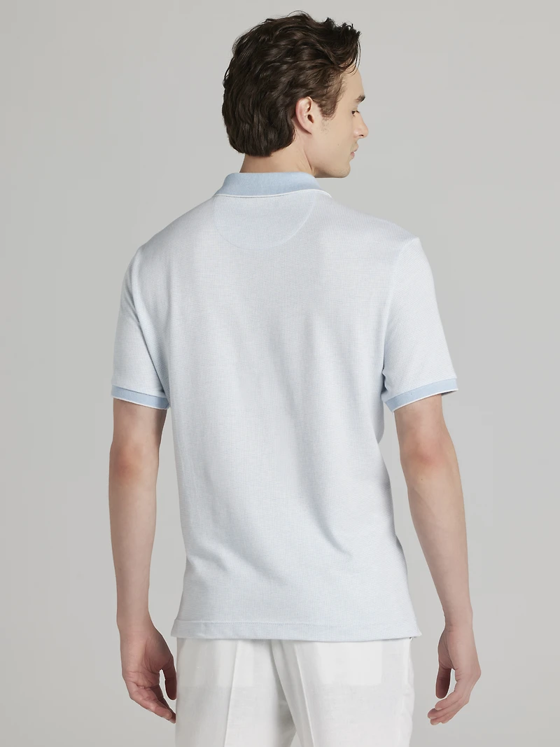 Modern Fit Jacquard Polo