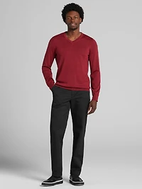Merino Wool V-Neck Sweater