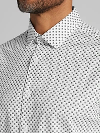 CHILLFLEX Slim Fit 4-Way Stretch Button Up Shirt