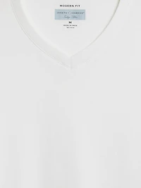 Modern Fit Breathable Burnout V-Neck Tee