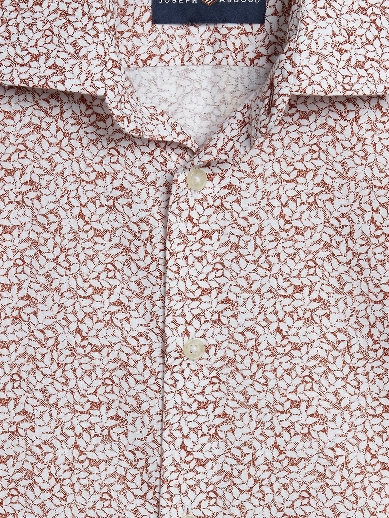 Modern Fit Mini Leaf Camp Shirt