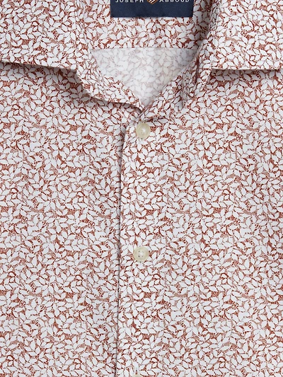 Modern Fit Mini Leaf Camp Shirt