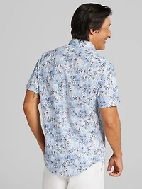 CHILLFLEX Slim Fit Performance 4-Way Stretch Button Up Shirt