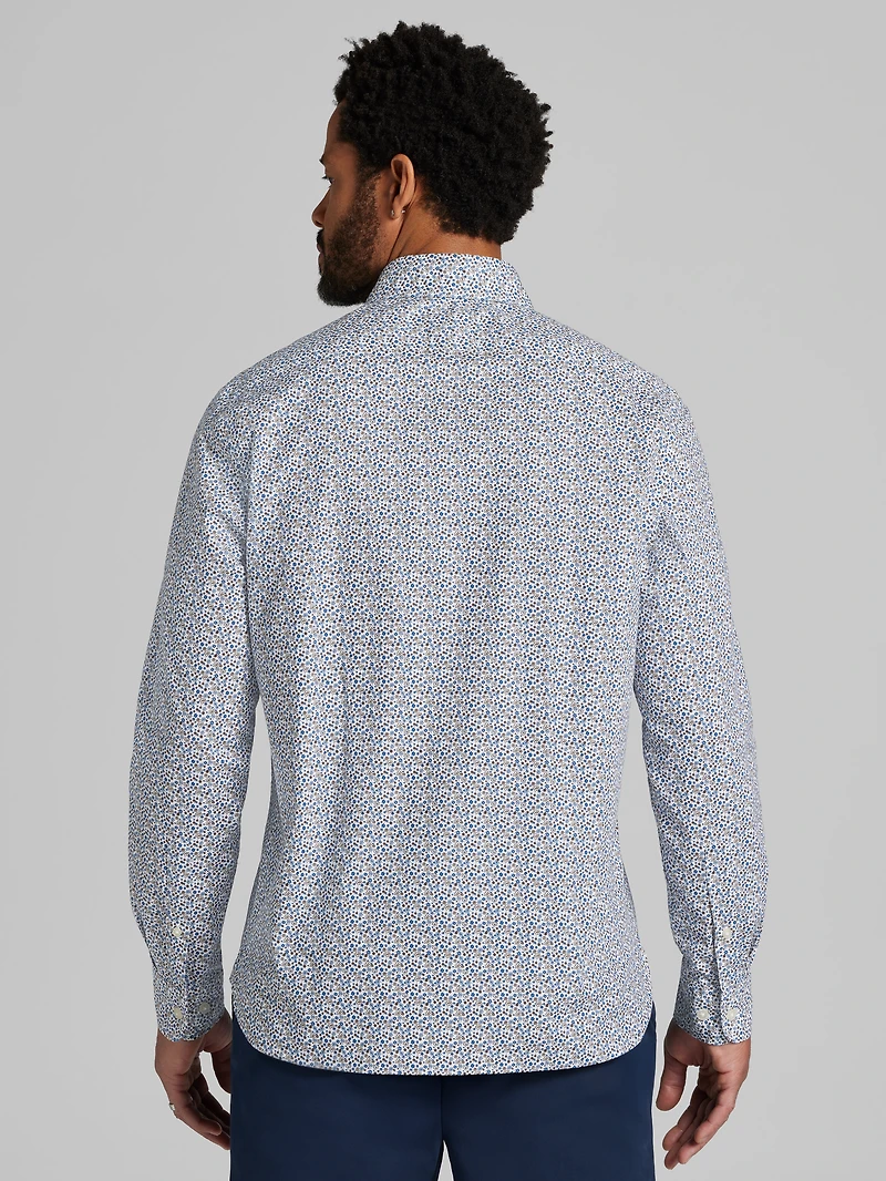 Modern Fit Button-Up Shirt