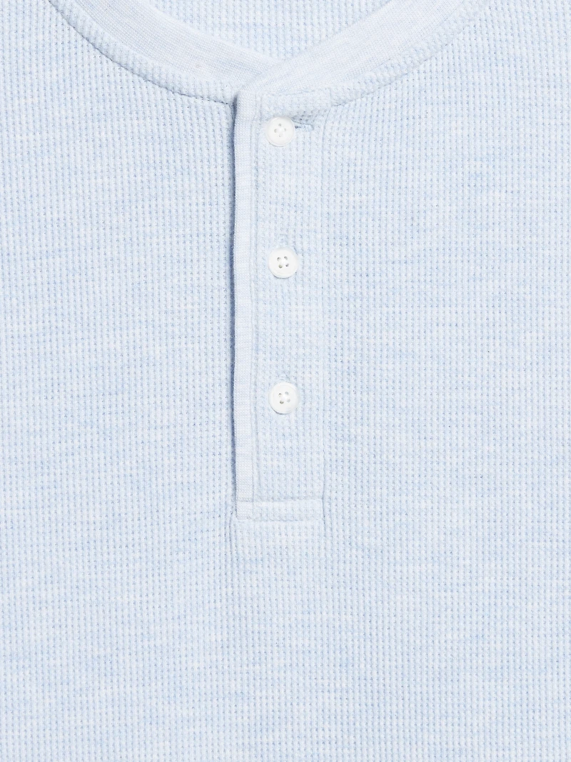Modern Fit Textured Henley