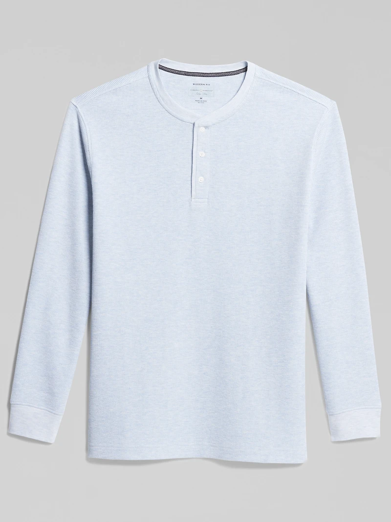 Modern Fit Textured Henley