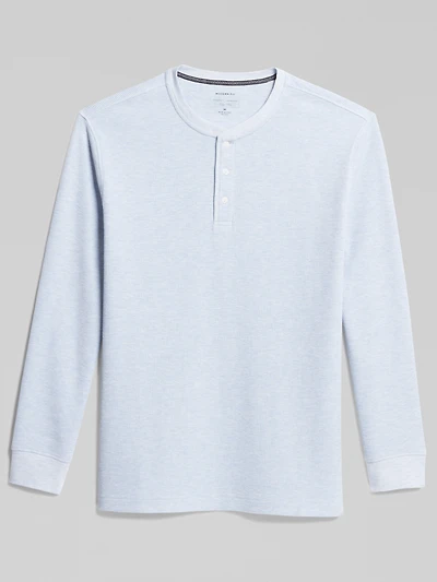 Modern Fit Textured Henley