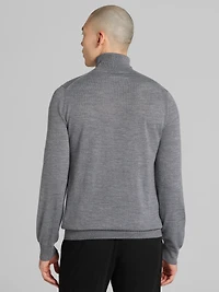 Merino Wool Turtleneck Sweater