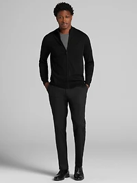Modern Fit Full Zip Sweater