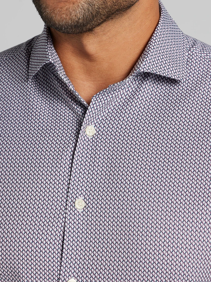 CHILLFLEX Modern Fit 4-Way Stretch Button Up Shirt