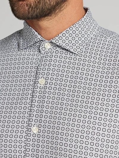 CHILLFLEX Modern Fit 4-Way Stretch Button Up Shirt