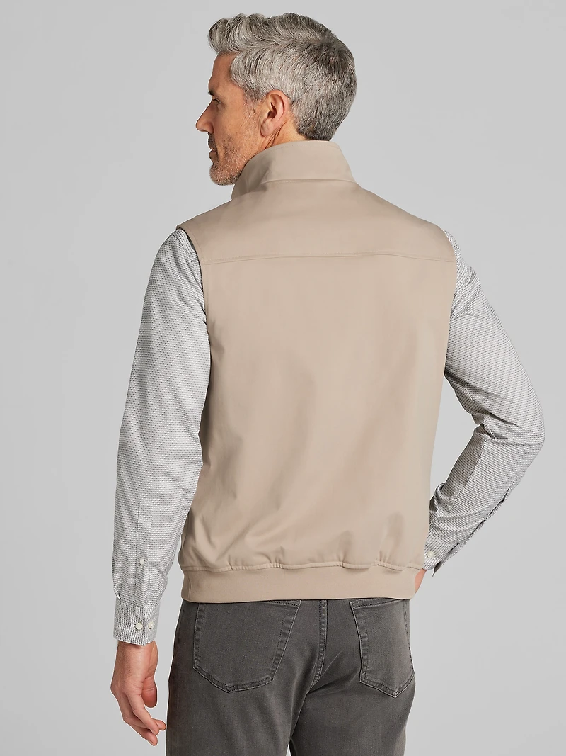 Modern Fit Performance Full Zip Vest
