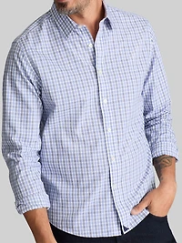 Slim Fit Durif Wrinkle-Free Button Up Shirt