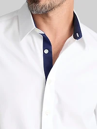 Slim Fit Los Cases Wrinkle-Free Button Up Shirt