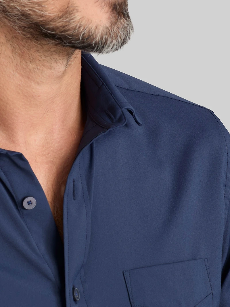 Slim Fit Gironde Wrinkle-Free Performance Button Up Shirt