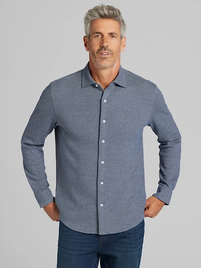 Modern Fit Knit Overshirt