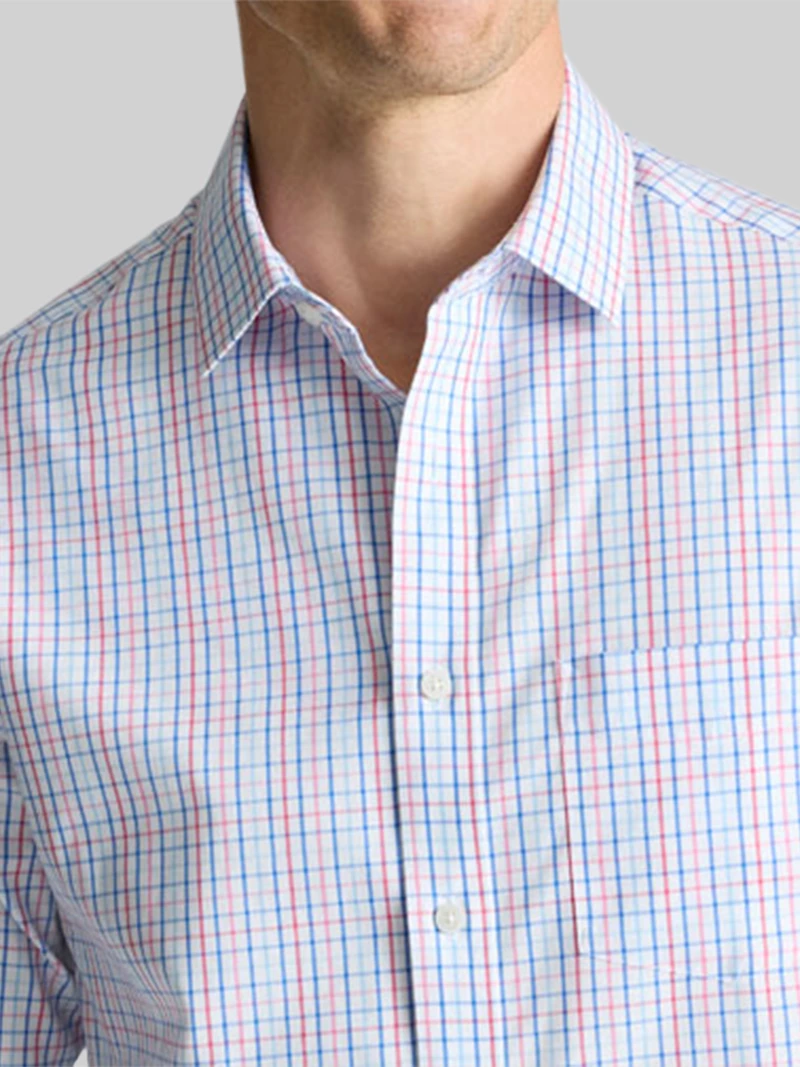 Cameron Slim Fit Wrinkle-Resistant Linen Short Sleeve Woven Button Up Shirt