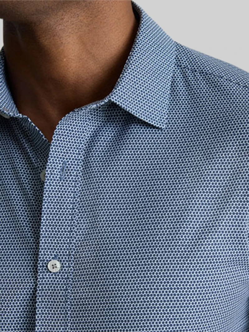 Lobo Performance Slim Fit Short Sleeve Button Up Shirt