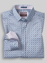 Regular Fit Logan Printed Button Up Shirt