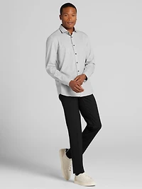 CHILLFLEX Slim Fit 4-Way Stretch Button Up Shirt