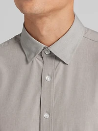 Modern Fit Short Sleeve 4-Way Stretch Button Up Shirt
