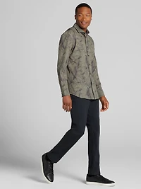 CHILLFLEX Slim Fit 4-Way Stretch Button Up Shirt