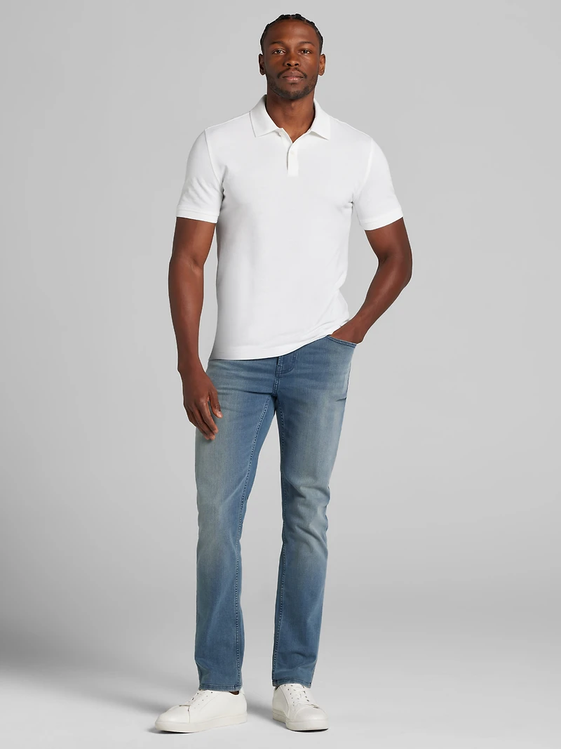 Modern Fit Pique Knit Polo