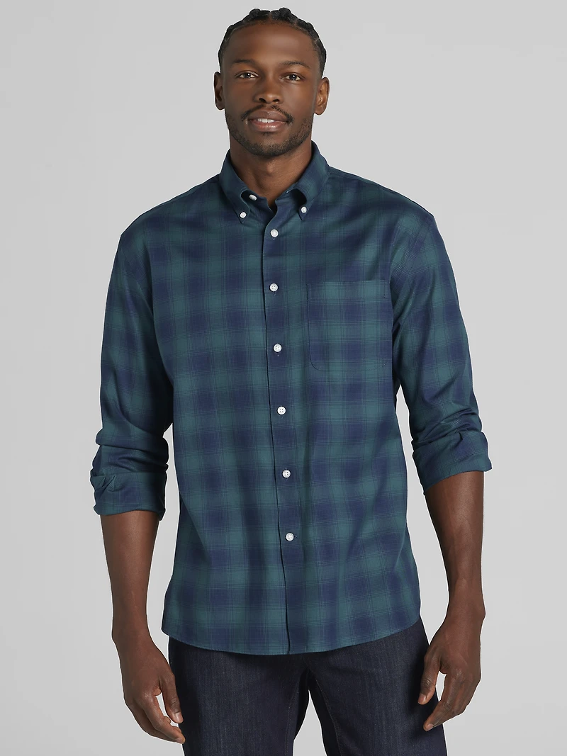Classic Fit Button Up Shirt