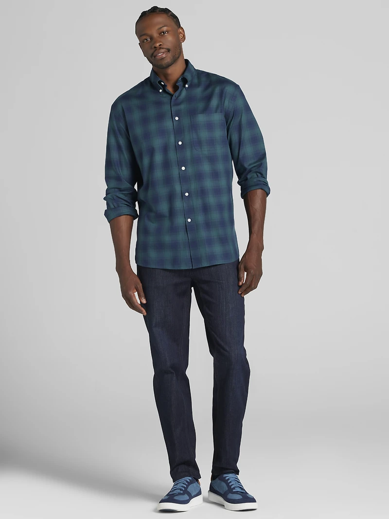 Classic Fit Button Up Shirt