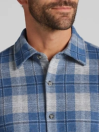Modern Fit Button Up Overshirt