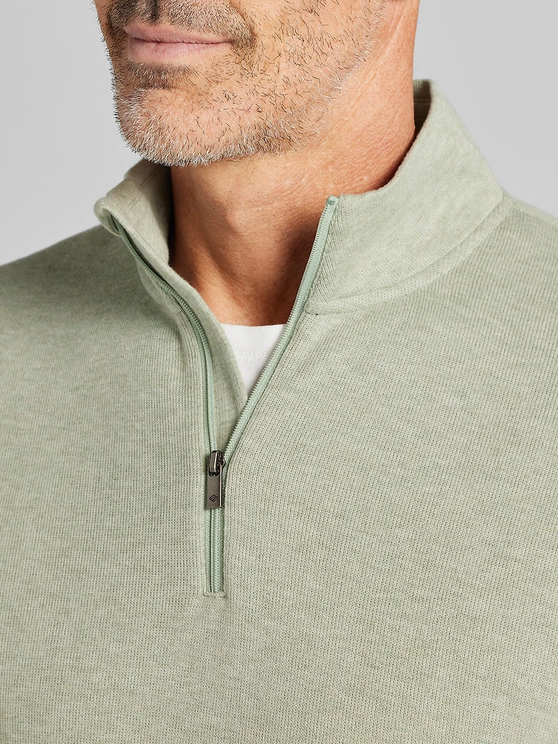 Cotton Modal Quarter Zip Pullover