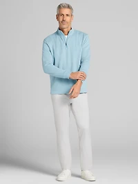 Cotton Modal Quarter Zip Pullover