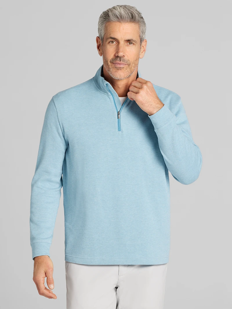 Cotton Modal Quarter Zip Pullover