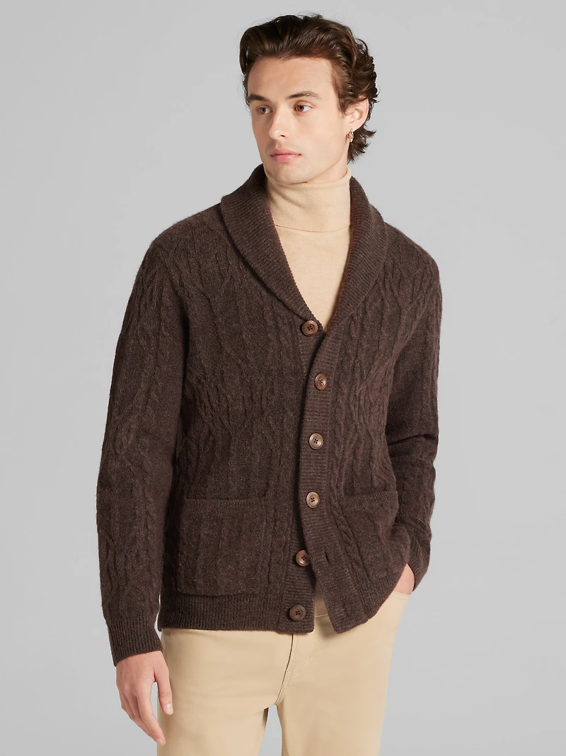 Shawl Collar Cardigan